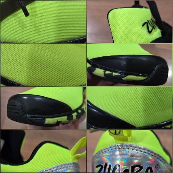 Zumba Fly Fusion Neon Camo Low Top Shoes(F018)-Size 9 for Unisex - Picture 11 of 11